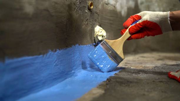 Commercial Interior Drainage System project at a Wickliffe, OH business property by SJ Waterproofing Pros